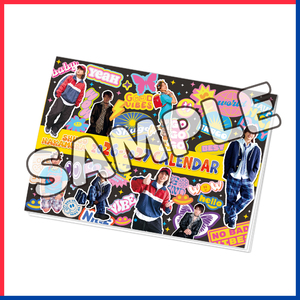 仲村宗悟 26-27 壁掛けカレンダー (単品)