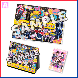 仲村宗悟 26-27 カレンダーセット(壁掛け＆卓上カレンダーセット) ※特典プリクラ風ブロマイド A ver.